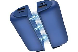 INNOPAW Hand Warmers Rechargeable - 10000mAh Split-Magnetic 2 Pack, Electric Reusable Hand warmer Power Bank Portable Charger for Winter Outdoor