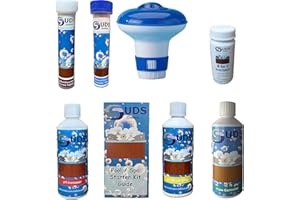 SUDS-ONLINE Small Swimming Pool Starter Kit - Perfect for 8ft /10ft /12ft /18ft /24ft