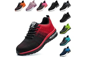 Baofular Buty Ochronne Męskie Damskie Lekkie Buty Robocze ze Stalowymi Noskami Safety Shoes Work Steel Toe Shoes