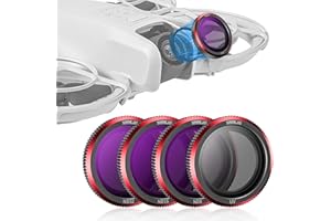 STARTRC Filtri magnetici per DJI Neo 4-Pack ND8, ND16, ND32 UV: Migliora la tua fotografia aerea