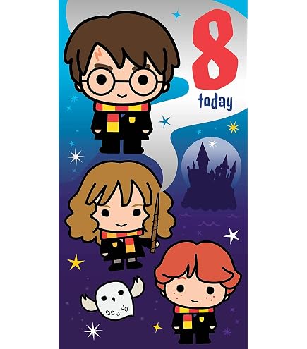 Biglietto Di Compleanno Per Figlia Harry Potter | Danilo Promotions | Con Busta | Formato 21x29 Cm | Ufficiale E Magico