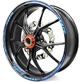 Felgenrandaufkleber GP-Design – Für 18 Zoll Felgen, Hellblau Matt, Made In Germany