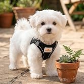GOBYPET K&ouml;pek ve Kedi G&ouml;ğ&uuml;s Tasması XXS | Nefes Alabilen File Kumaş | Ayarlanabilir Yelek Tasarım | Yansıtıcı Şeritli | K&uuml;&ccedil;&uuml;k
