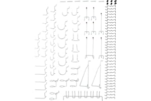 NATIONAL HARDWARE Stanley 819841 Pegboard Hook Assortment, 51-Piece