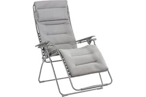 Lafuma LFM3130 8901 Fauteuil relaxation Futura Be Comfort argent
