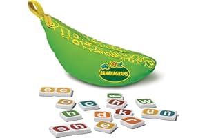 BANANAGRAMS , My First, Word Game, Ages 4+, 2-8 Players, 15 Minutes Playing Time