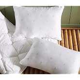 Yataş Puffy Bambu Feel Yastık, Beyaz, 50x70 cm, Bambu Dolgulu, Orta Sertlik, Makinede Yıkanabilir, Nefes Alan Yapı