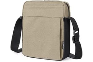 MAVHVAM DUMPACK Shoulder Bag Water Repellent Messenger Bags with Adjustable Shoulder Strap and Reflective Zipper Rope