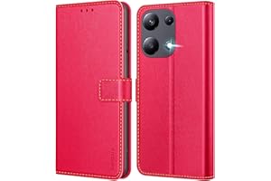 Ganbary Etui na telefon komórkowy do Xiaomi Redmi Note 13 Pro 4G (nie pasuje do 5G), skórzane etui klasy premium, z klapką [przegródki na karty] [funkcja stojaka], kompatybilne z Xiaomi Redmi Note 13