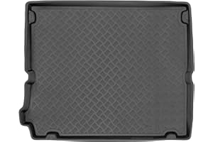 M MOTOS MOTOS Tapis de coffre en PE pour Peugeot 5008 II depuis 2017 Rendez votre voyage plus confortable grâce à ce tapis de voiture durable - Tapis de coffre de voiture tout temps, protection contre les sal
