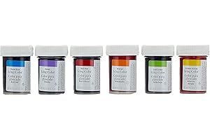 ‎WILTON bakeryteam Wilton Gelfarben im Spar-Set Regenbogenmix (6 x 28 g)