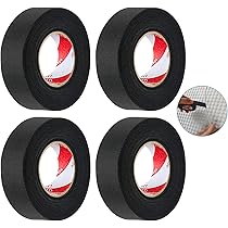 Nastro Isolante Tessuto 4 Pezzi - Nero Industriale Per Cablaggi - Foto 8