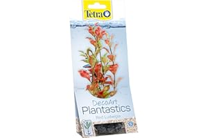 Tetra DecoArt - Piante Artificiali per Acquario, Riproduzione realistica, Red Ludwigia