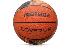 ‎METEOR Piłka Do Koszykówki Piłka Do Kosza Rozmiar 4 5 7 dla Dzieci Młodzieży Dorosłych do Treningu Koszykówki Basketball METEOR