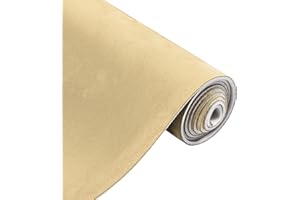 Partuto 150G Headliner Fabric for Car Truck RV SUV Boat Automotive Interior Trim DIY Roof Repair Replacement Suede Fabric Beige 76" L x 57" W