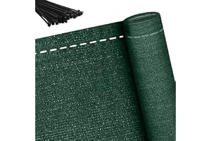 Froadp 10 m grön balkongspänningar HDPE balkong insynsskydd staketskydd skuggnät balkongbeklädnad solskydd tennisskydd nät vi