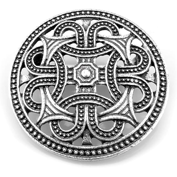 Patch Nation Brosche – Keltischer Wolf Aus Metall – Perfekt Für Jacken, Cosplay & Mehr