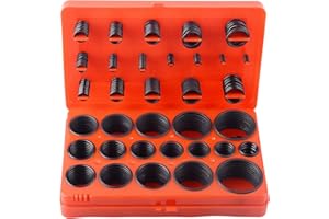 DAYUAN Universal 419 pcs Nitrile Rubber O Ring Assortment Kit, Metric Oring Kit - Size from Ø3mm to Ø50mm
