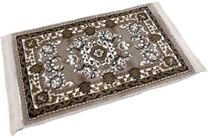 Orientmatta med fransar traditionellt orientaliskt mönster vävd