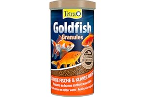 Tetra Goldfish Granules - Mangime granulare per Pesci Rossi e Altri Pesci d'Acqua Fredda, lattina da 1 L