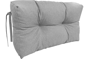 chilly pilley Palettenauflage Schaumflocken palettenkissen Palettenpolster Palettenmöbel Palettensofa Rückenlehne Sitzkissen Seitenkissen Set (Seitenkissen 65 x 60 Silber)