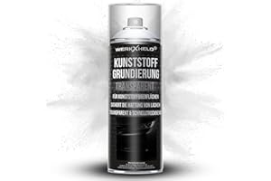 WerkXheld Kunststoff-Grundierung Spray 400ml transparent | Haftvermittler Primer für Kunststoff, ABS, PP & Plastik, 3D-Druck, Haftgrundierung