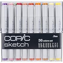 画材 COPIC sketch 36colors 81fgr5O9uKS._AC_UL210_SR210,