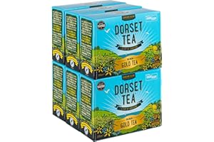 Dorset Tea Sunshine Blend 480 Tea Bags (6 Boxes of 80 Tea Bags)