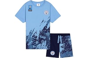 Get Trend Pijama Corto Niño y Adolescente Chico Conjunto de Pijamas Futbol Verano Ropa Niño Cómoda Regalos para Niños