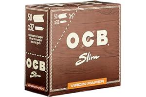 OCB Papier OCB VIRGIN Kingsize Slim roulant - 1 boîte (total 1 600 documents)