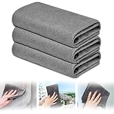 YAGE Magic Cleaning Cloths for Glass 3pcs,Reusable Glass Cleaning Rag Super Soft Premium Streak Free Washable Cloth Duster fo