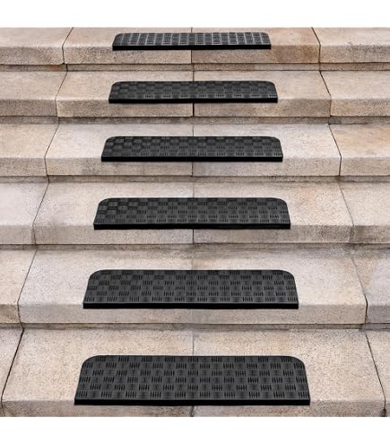 Stufenmatte Für Wohnmobile – Abdeckung Für 45,7–58,7 Cm Breite Stufen, UV-geschützt & Rutschfest (Polyester)