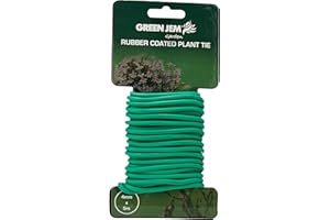 GREEN JEM Jem plantas recubiertas de goma verdes Binder, verdes