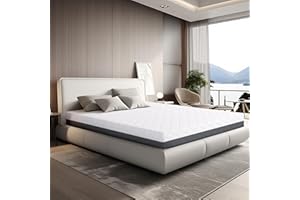 TANHK Materac King size z pamięcią kształtu Made in Italy | Ortopedyczny Średnio twardy | System przeciwciśnieniowy | Hipoalergiczny, Antybakteryjny i Antyroztoczowy | Wysoka oddychalność | 180 x 200