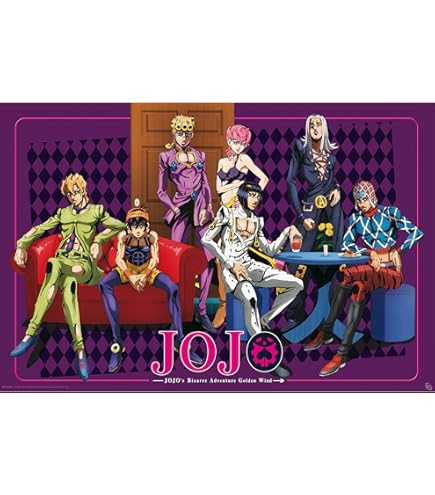 ABYstyle Poster Ufficiale JoJo's Bizarre Adventure Stardust Crusaders - 52x38 Cm