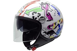 NZI Capital Duo Graphics Casco De Moto(Kiss,X-Grande)