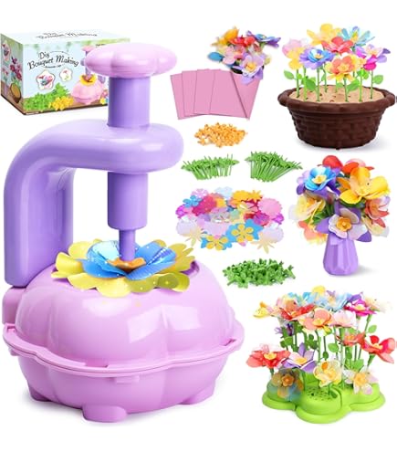 Coodoo Doe-het-zelf bloemen knutselset voor kinderen