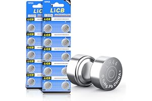 LiCB 20 Stück LR44 knopfzelle, AG13 PX76A l1154f 357A 1,5V Alkaline Batterie 3 Jahre Lagerfähigkeit 100% Voll Garantie