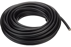 Kopp 153710009 - Tubo flessibile H05 VV-F 3G, 1,5 mm², 10 m, colore: Nero