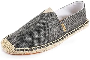 Kentti Espadrilles Plates Enfiler en Toile Classics pour Hommes