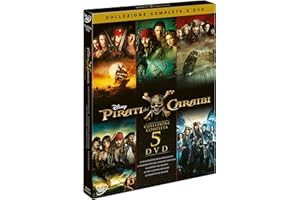 Cofanetto Pirati Dei Caraibi - La Saga Completa - Dvd (5 Dvd)