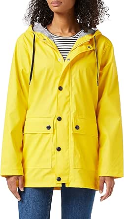 yellow anorak women's
