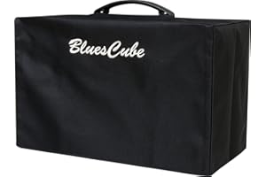 Couvre ampli RAC-BCA Roland, spécial pour ampli Blues Cube Artist Roland, intérieur et extérieur en polyester, couleur noire