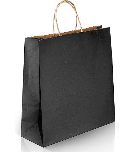 Sacchetti Di Carta Ecologici 25 Pezzi Marrone 32x12x40cm