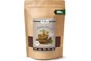 Biojoy Cacao in Polvere Biologico (500 g), varietà Criollo dal Perù, Naturale e Senza Zuccheri Aggiunti (Theobroma cacao)