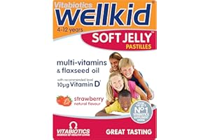 Wellkid Vitabiotics Soft Jelly Strawberry - 30 Pastilles
