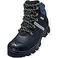 Uvex 2 construction S3 SRC - lace-up safety boots - water-resistant - lightweight - men & women - leather - black
