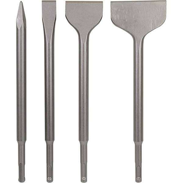 HOIGON 2-Pack 15.3 X 3 Hex Shank Scraping Chisel – Heavy-Duty Floor Tile Thinset Chisel HOIGON 2-Pack 15.3 X 3 Hex Shank Scraping Chisel – Heavy-Duty Floor Tile Thinset Chisel