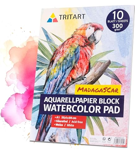Canson Montval aquarelpapier 300gram 12 vel - ringband 10,5x15,5cm