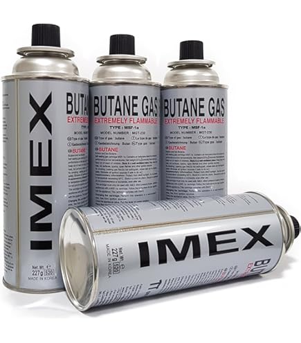 Z.M.C 84 x gaspatronen 227 g met ventiel type MSF 1a, universele Z.M.C 84 x gaspatronen 227 g met ventiel type MSF 1a, universele